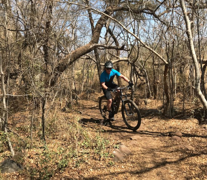 Walking and cycling trails